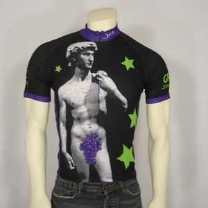 JEK SPORTS THE GRAPE SMUGGLERS CYCLING JERSEY S